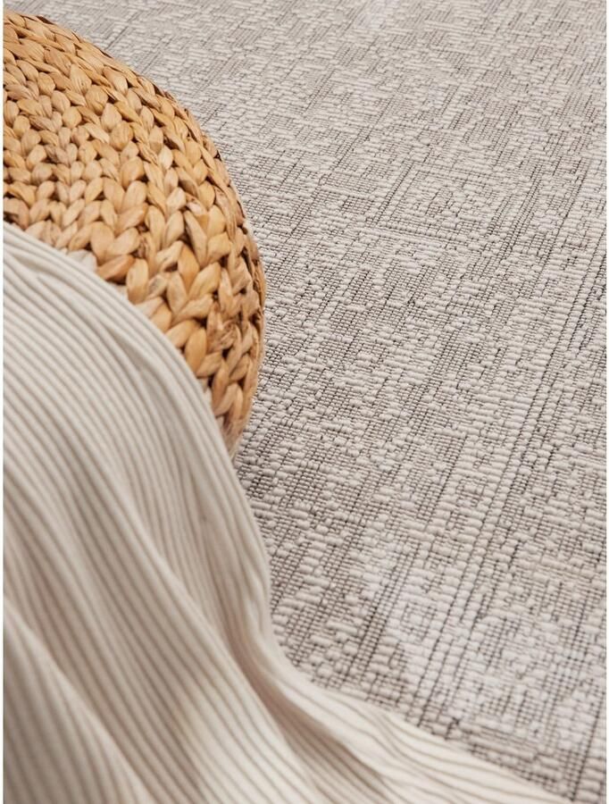 HANSE Home Outdoorkleed Kona omkeerbaar tapijt Binnen en buiten platweefsel weerbestendig onderhoudsvriendelijk robuust - Foto 5