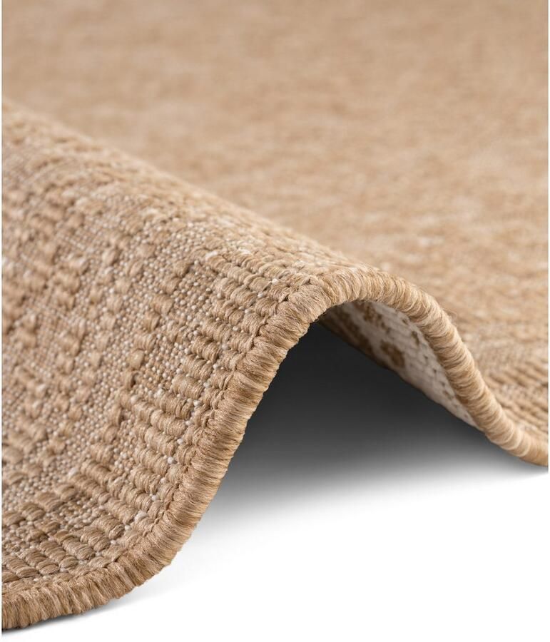 HANSE Home Outdoorkleed Kona omkeerbaar tapijt Binnen en buiten platweefsel weerbestendig onderhoudsvriendelijk robuust