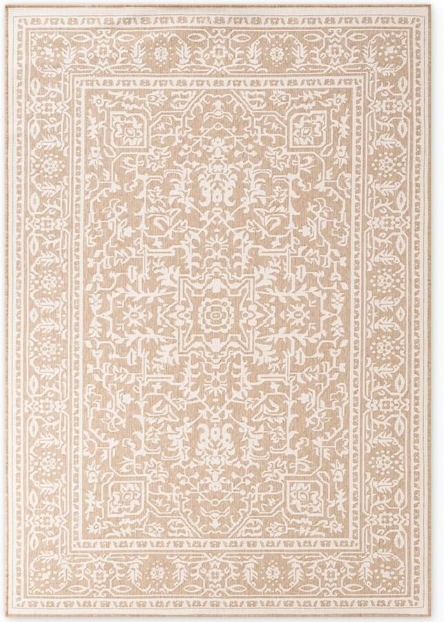 HANSE Home Outdoorkleed Kona omkeerbaar tapijt Binnen en buiten platweefsel weerbestendig onderhoudsvriendelijk robuust - Foto 11