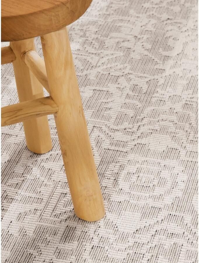 HANSE Home Outdoorkleed Kona omkeerbaar tapijt Binnen en buiten platweefsel weerbestendig onderhoudsvriendelijk robuust - Foto 5