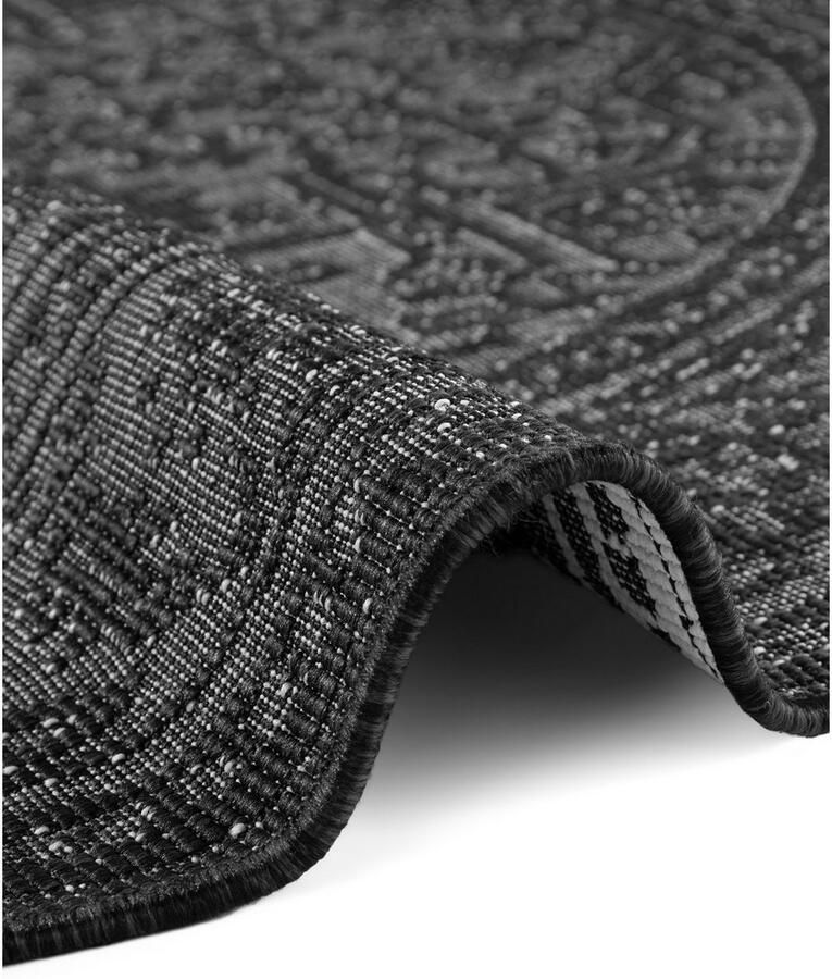 HANSE Home Outdoorkleed Kona omkeerbaar tapijt Binnen en buiten platweefsel weerbestendig onderhoudsvriendelijk robuust - Foto 2