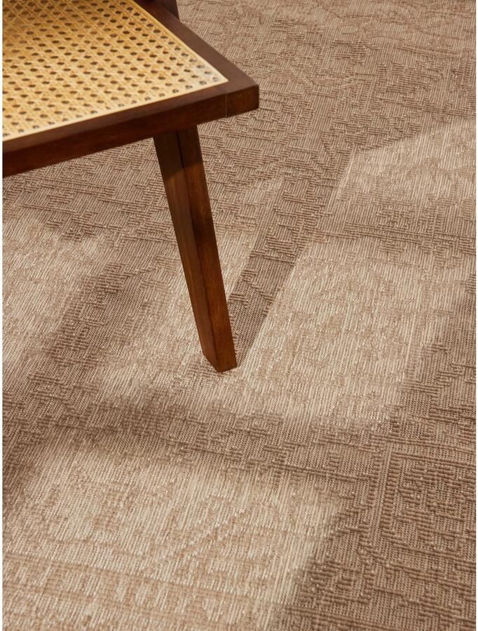 HANSE Home Outdoorkleed Kona omkeerbaar tapijt Binnen en buiten platweefsel weerbestendig onderhoudsvriendelijk robuust - Foto 8