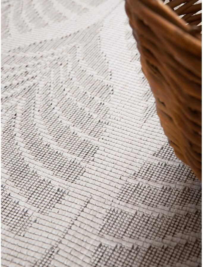 HANSE Home Outdoorkleed Liora omkeerbaar tapijt Binnen en buiten platweefsel weerbestendig onderhoudsvriendelijk robuust - Foto 3