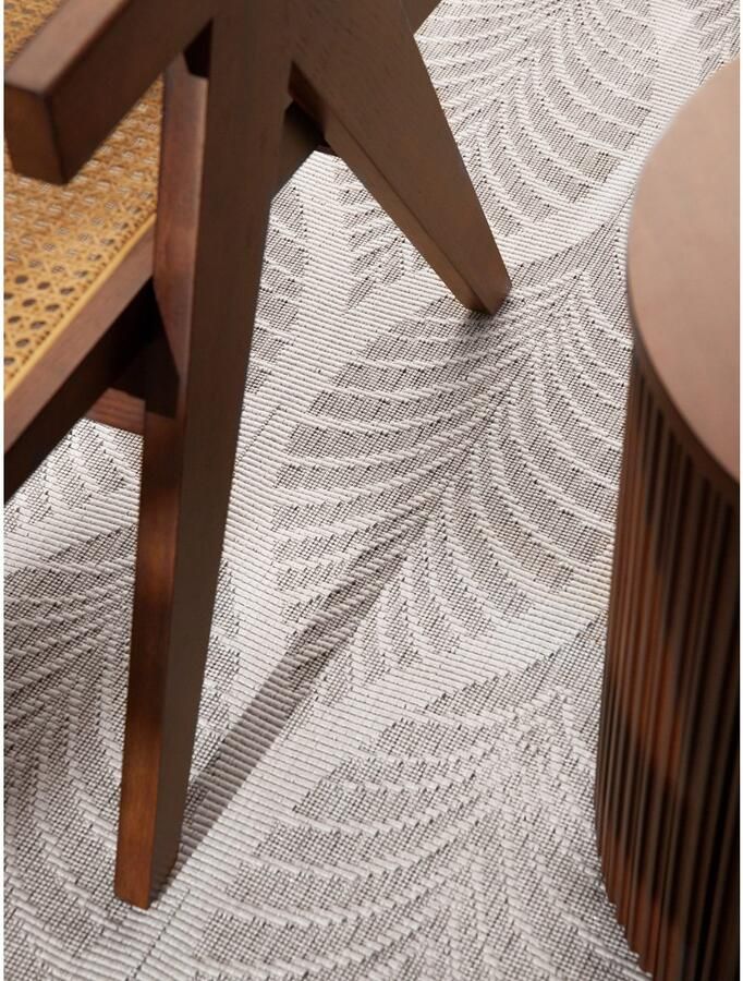 HANSE Home Outdoorkleed Liora omkeerbaar tapijt Binnen en buiten platweefsel weerbestendig onderhoudsvriendelijk robuust - Foto 6