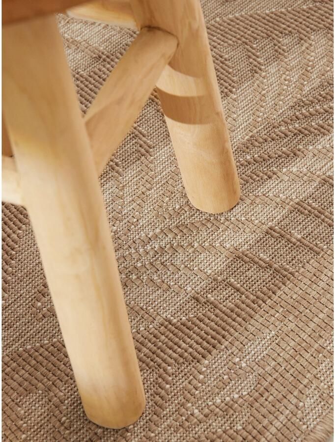 HANSE Home Outdoorkleed Liora omkeerbaar tapijt Loper binnen en buiten platweefsel weerbestendig onderhoudsvriendelijk robuust - Foto 7