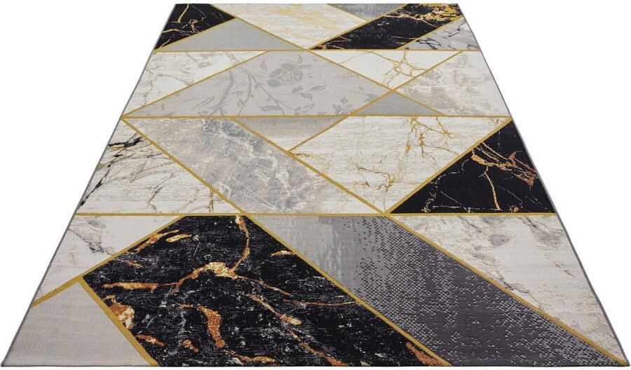 HANSE Home Outdoorkleed Noble In-& Outdoor Tapijt Weerbestendig Balkon Tuin Woonkamer goudkleur - Foto 6