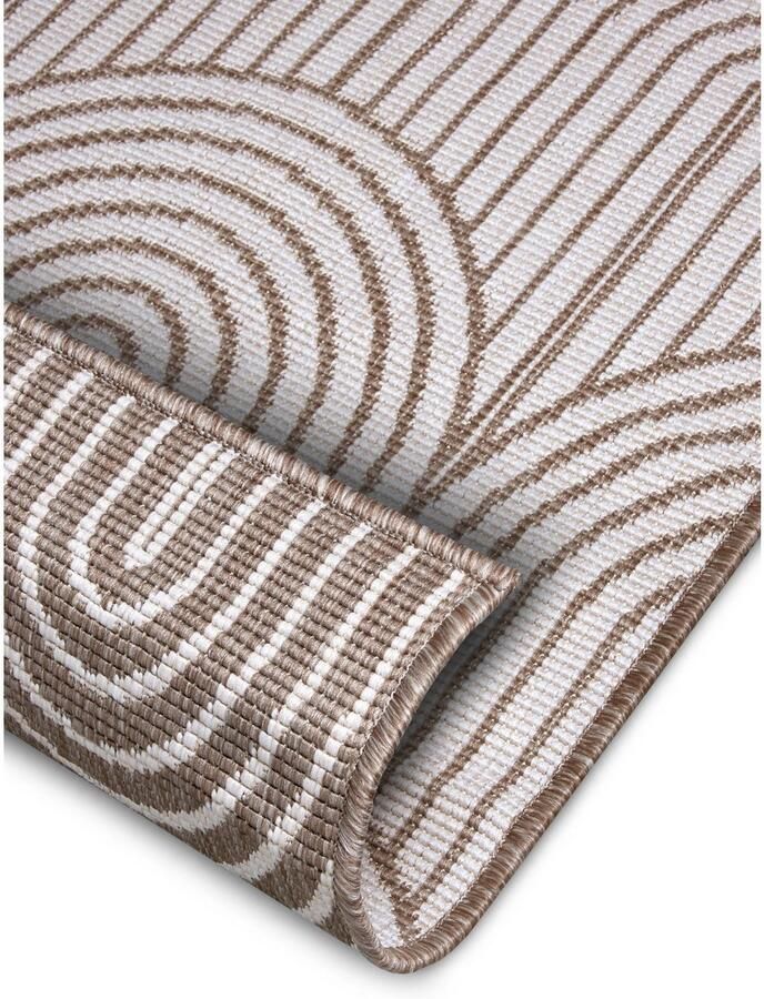 HANSE Home Outdoorkleed Pangli omkeerbaar tapijt In- & outdoor vloerkleed weerbestendig balkon tuin woonkamer modern - Foto 3