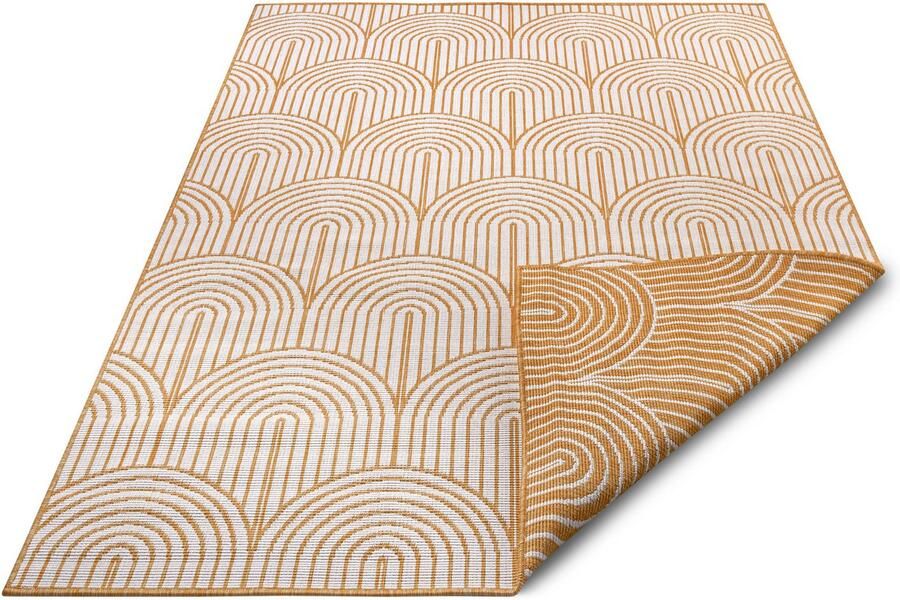 HANSE Home Outdoorkleed Pangli omkeerbaar tapijt In- & outdoor vloerkleed weerbestendig balkon tuin woonkamer modern - Foto 6