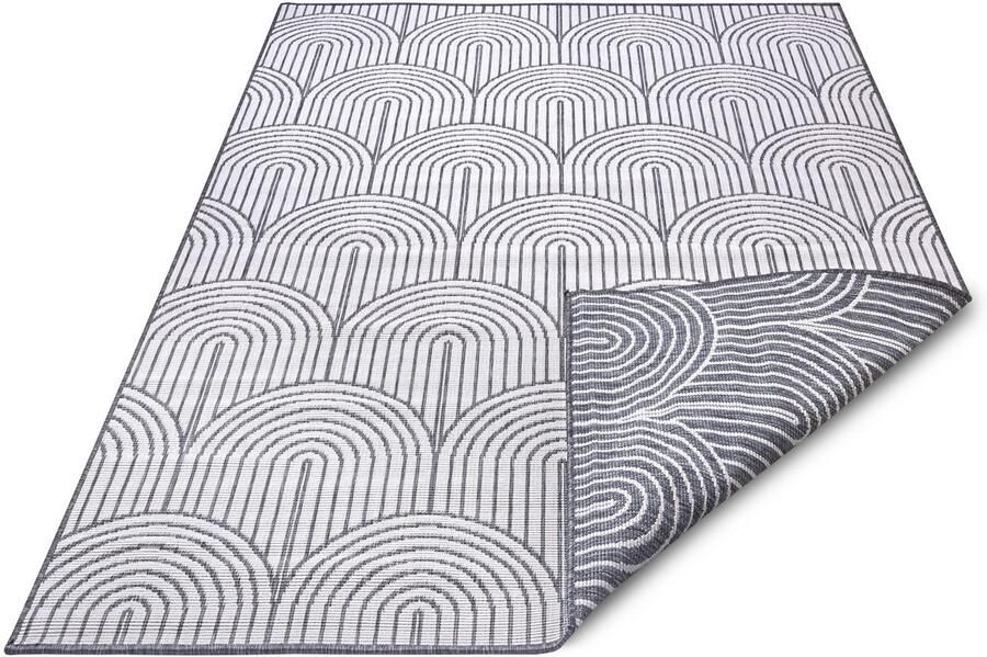 HANSE Home Outdoorkleed Pangli omkeerbaar tapijt In- & outdoor vloerkleed weerbestendig balkon tuin woonkamer modern - Foto 6