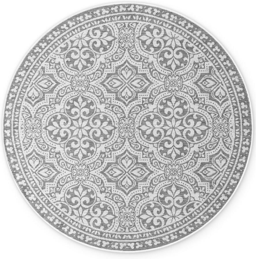 HANSE Home Outdoorkleed Rosel omkeerbaar tapijt Binnen en buiten platweefsel weerbestendig onderhoudsvriendelijk robuust