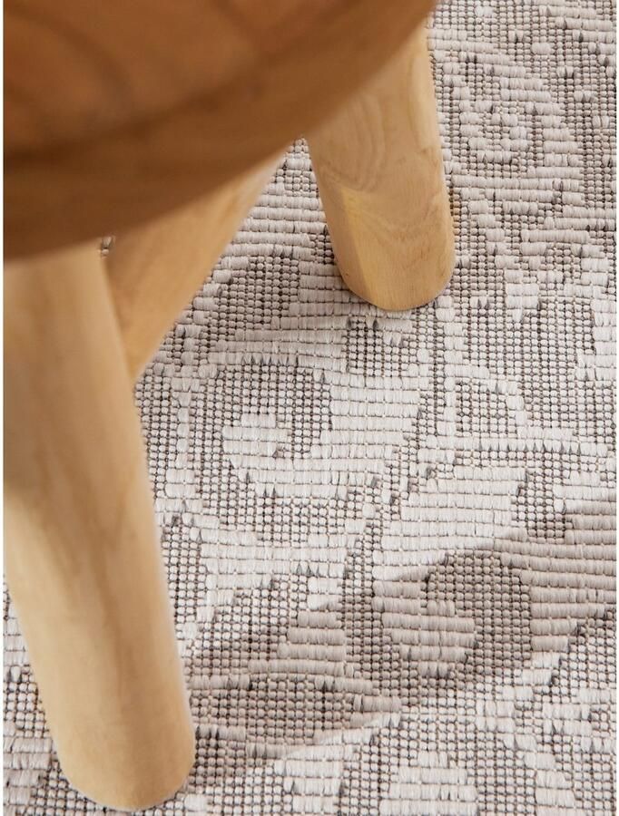 HANSE Home Outdoorkleed Rosel omkeerbaar tapijt Binnen en buiten platweefsel weerbestendig onderhoudsvriendelijk robuust - Foto 7