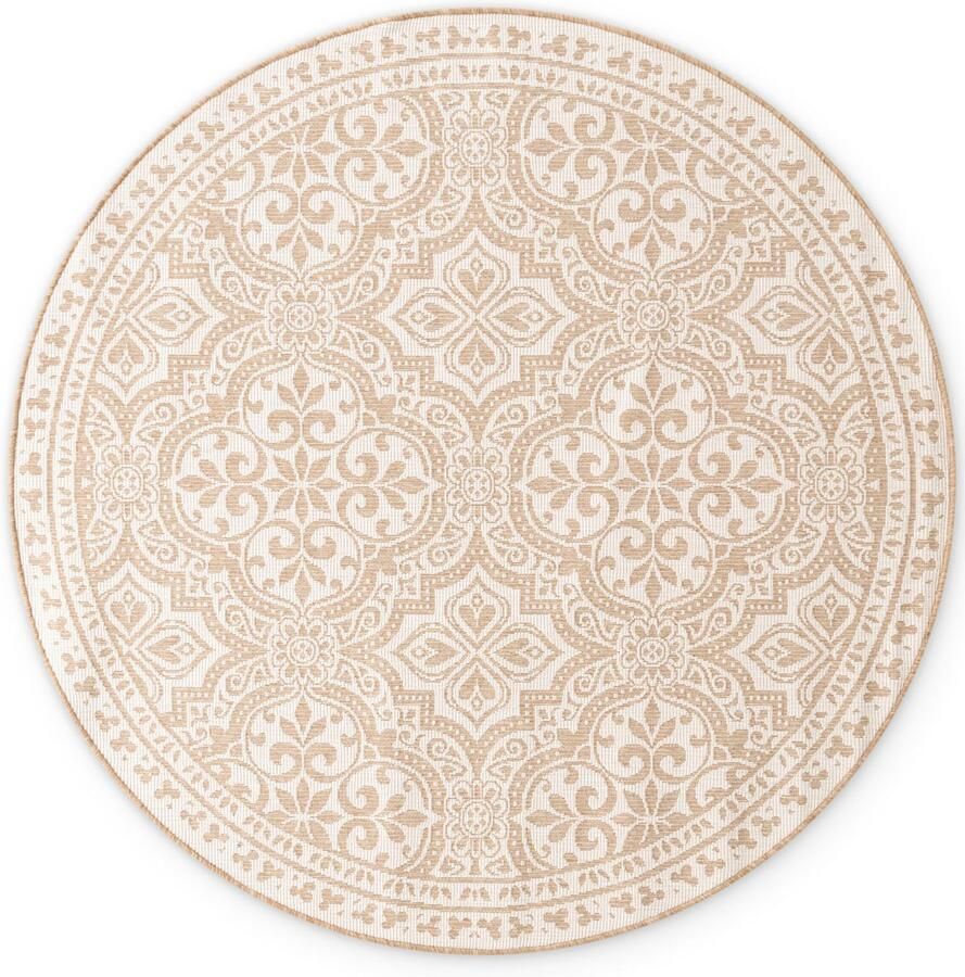 HANSE Home Outdoorkleed Rosel omkeerbaar tapijt Binnen en buiten platweefsel weerbestendig onderhoudsvriendelijk robuust