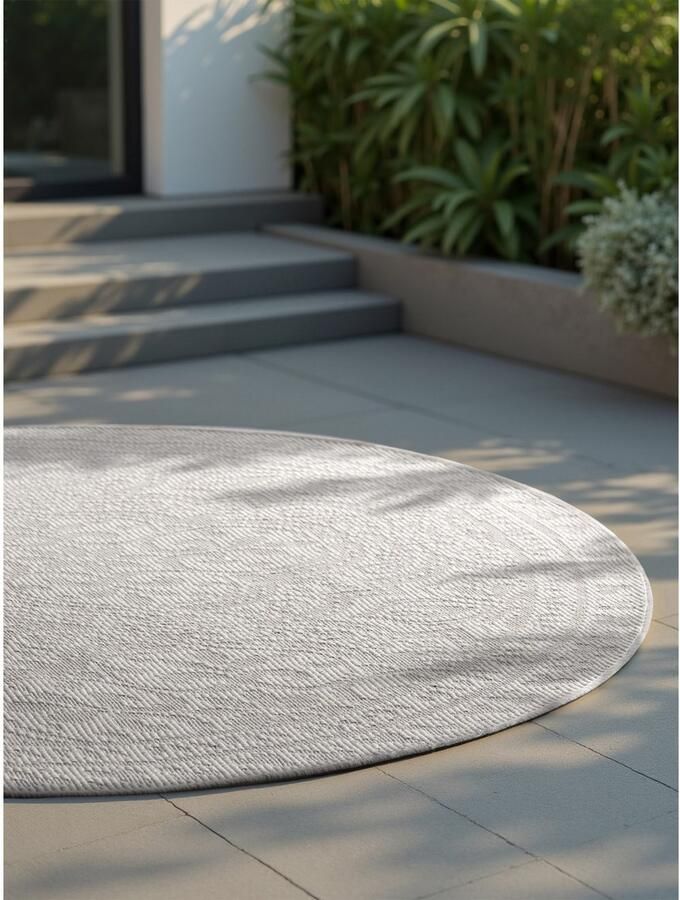 HANSE Home Outdoorkleed Rosel omkeerbaar tapijt Binnen en buiten platweefsel weerbestendig onderhoudsvriendelijk robuust - Foto 10