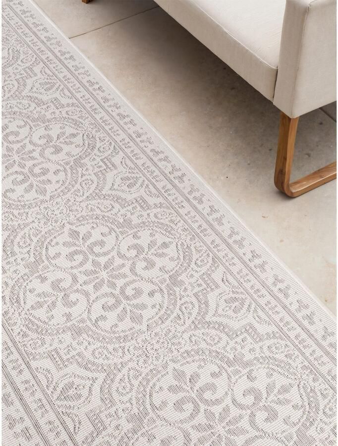 HANSE Home Outdoorkleed Rosel omkeerbaar tapijt Binnen en buiten platweefsel weerbestendig onderhoudsvriendelijk robuust - Foto 7