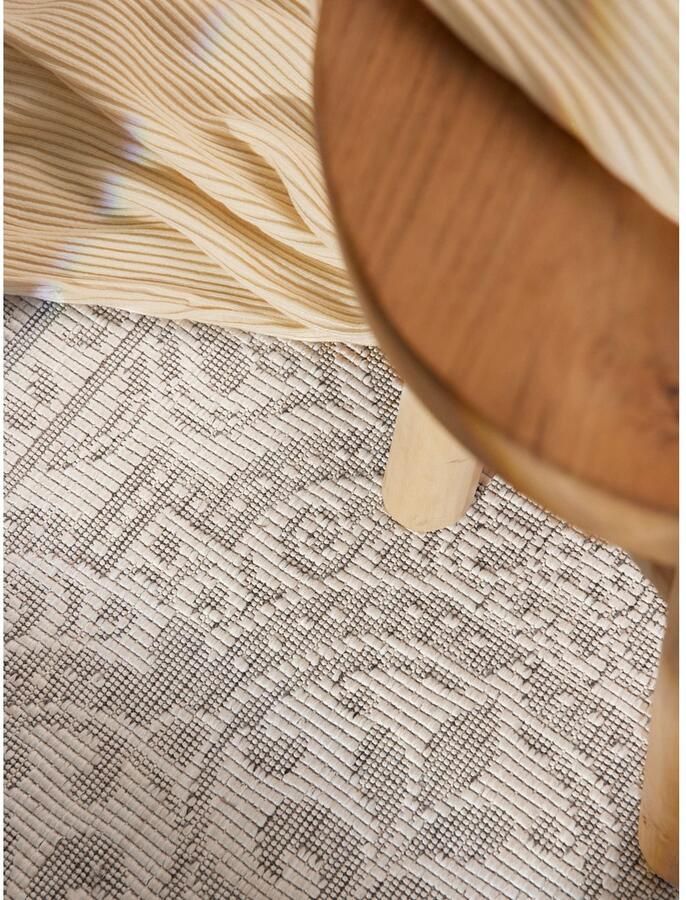 HANSE Home Outdoorkleed Rosel omkeerbaar tapijt Binnen en buiten platweefsel weerbestendig onderhoudsvriendelijk robuust - Foto 3