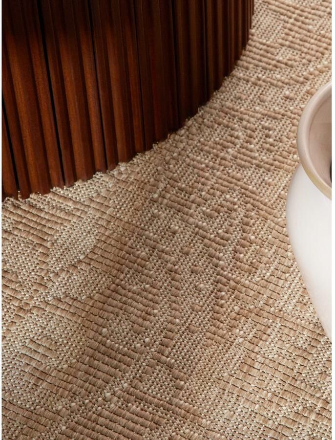 HANSE Home Outdoorkleed Rosel omkeerbaar tapijt Binnen en buiten platweefsel weerbestendig onderhoudsvriendelijk robuust - Foto 5