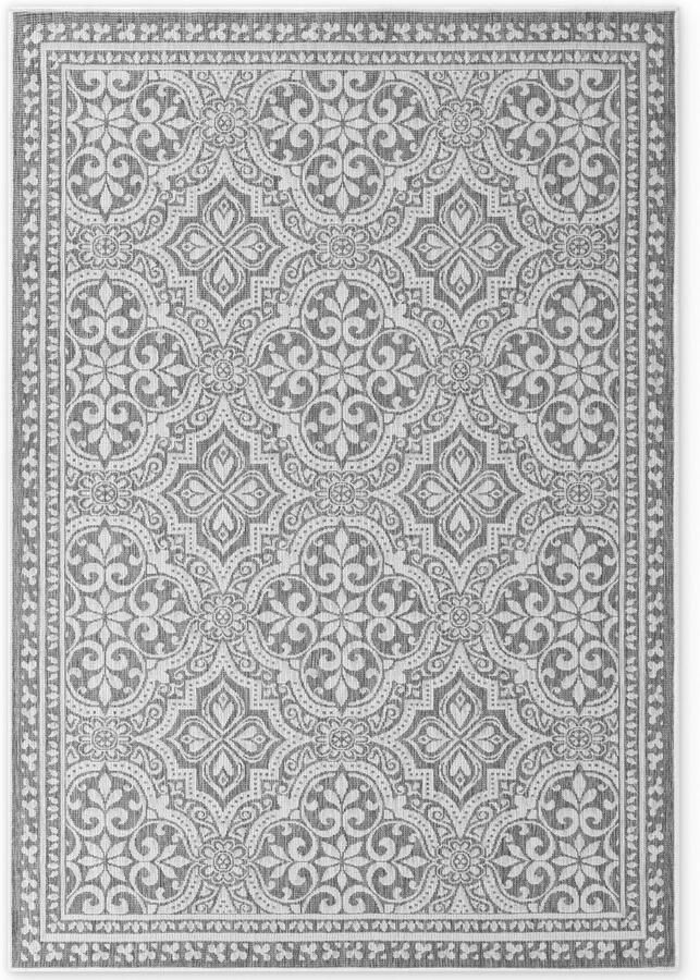 HANSE Home Outdoorkleed Rosel omkeerbaar tapijt Binnen en buiten platweefsel weerbestendig onderhoudsvriendelijk robuust - Foto 9