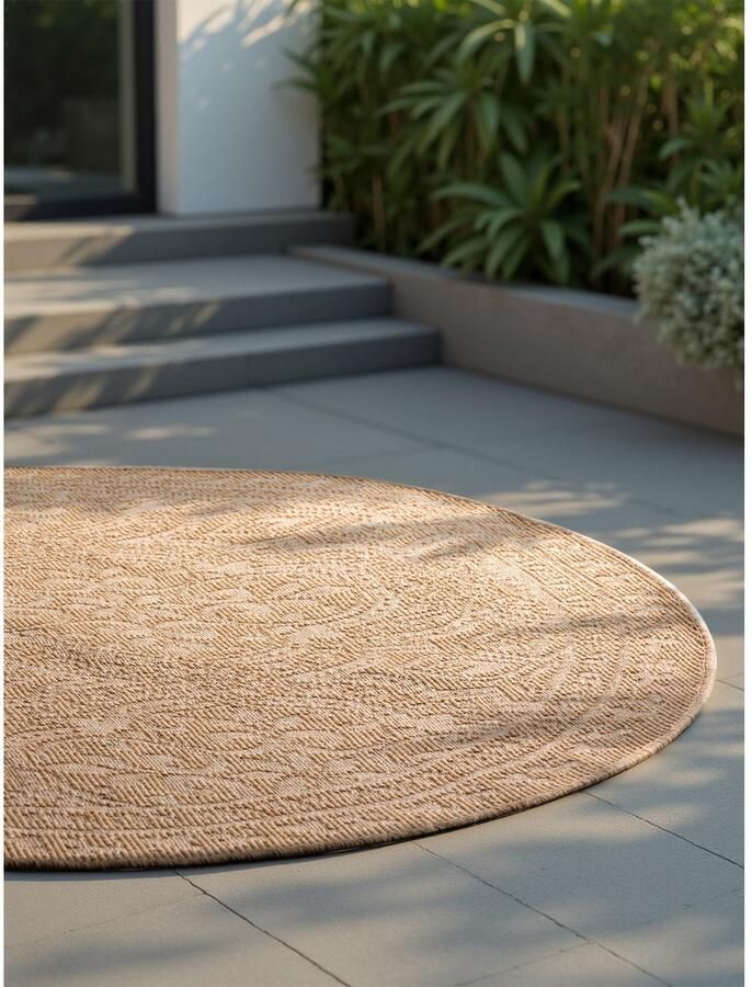 HANSE Home Outdoorkleed Rosel omkeerbaar tapijt Binnen en buiten platweefsel weerbestendig onderhoudsvriendelijk robuust - Foto 3