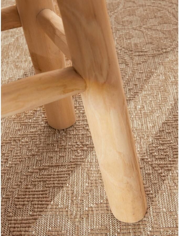 HANSE Home Outdoorkleed Rosel omkeerbaar tapijt Binnen en buiten platweefsel weerbestendig onderhoudsvriendelijk robuust - Foto 10