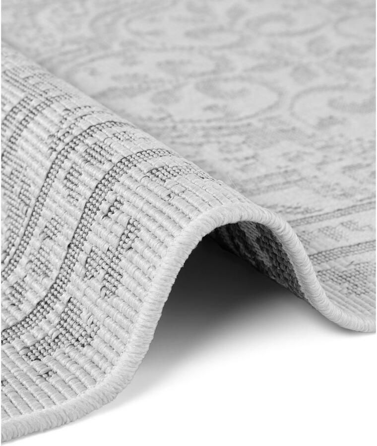 HANSE Home Outdoorkleed Rosel omkeerbaar tapijt Binnen en buiten platweefsel weerbestendig onderhoudsvriendelijk robuust