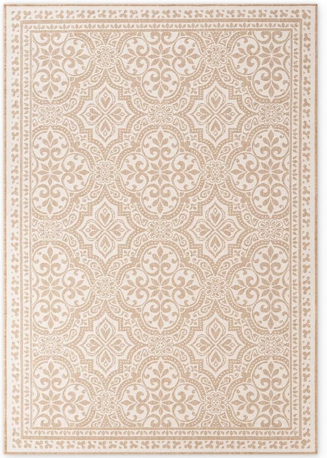 HANSE Home Outdoorkleed Rosel omkeerbaar tapijt Binnen en buiten platweefsel weerbestendig onderhoudsvriendelijk robuust - Foto 10