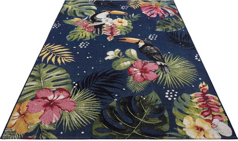 HANSE Home Outdoorkleed Tropical Dream In-& outdoor tapijt weerbestendig balkon tuin woonkamer floraal - Foto 6