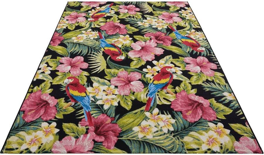 HANSE Home Outdoorkleed Tropical Feeling In-& outdoor tapijt weerbestendig balkon tuin woonkamer floraal - Foto 6