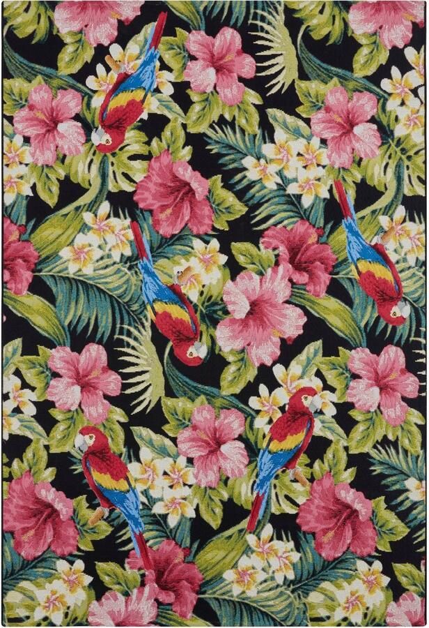 HANSE Home Outdoorkleed Tropical Feeling In-& outdoor tapijt weerbestendig balkon tuin woonkamer floraal - Foto 2