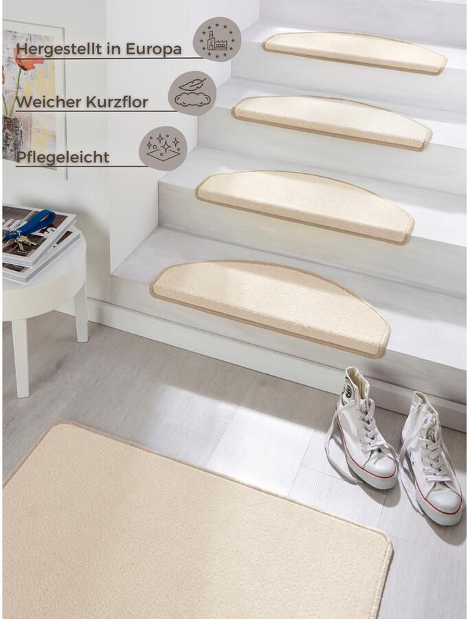 HANSE Home Tredemat Fancy 15 stuks trapmatten zelfklevend traptapijt traptreden - Foto 4