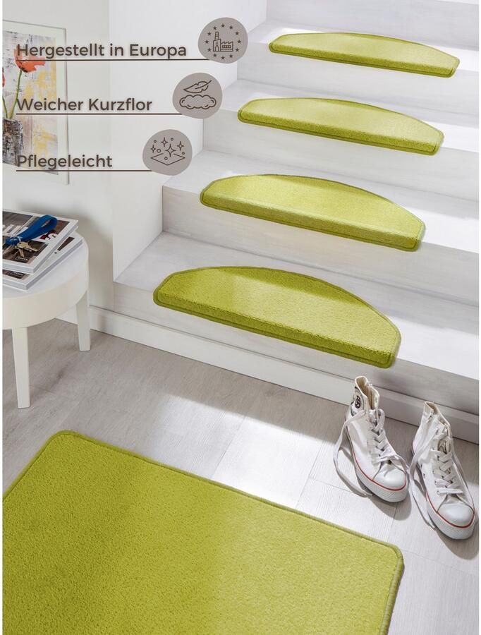 HANSE Home Tredemat Fancy 15 stuks trapmatten zelfklevend traptapijt traptreden - Foto 6