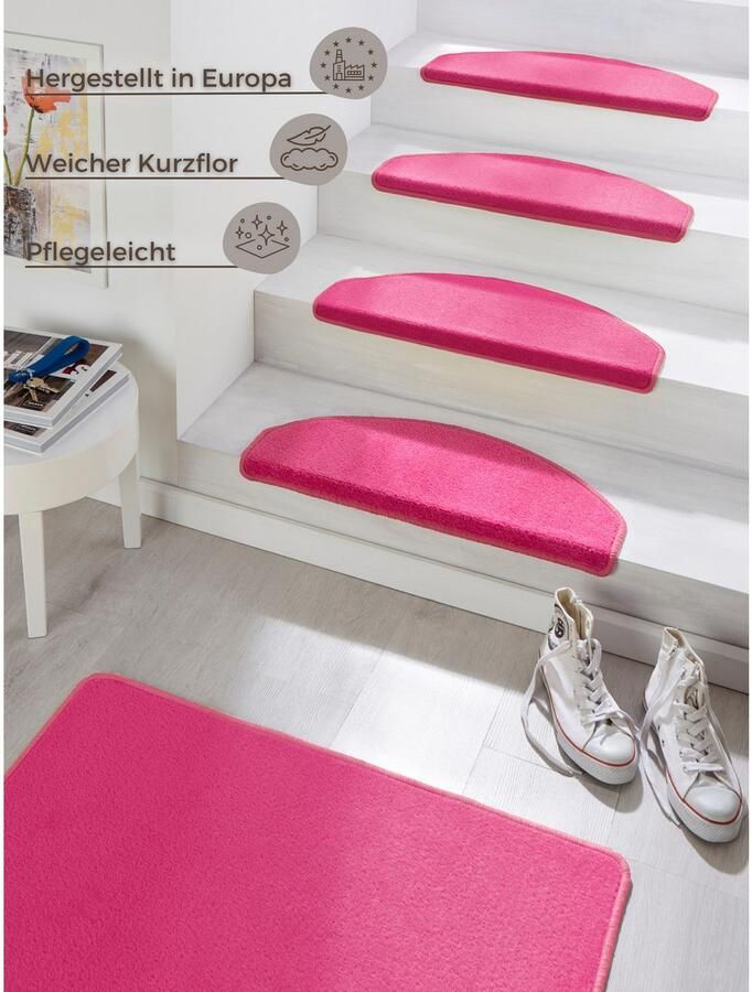 HANSE Home Tredemat Fancy 15 stuks trapmatten zelfklevend traptapijt traptreden - Foto 4