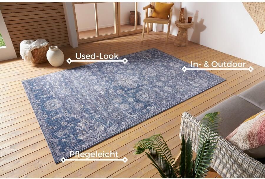 HANSE Home Vloerkleed Alexandrië In-& outdoor loper weerbestendig balkon woonkamer oriënt - Foto 4