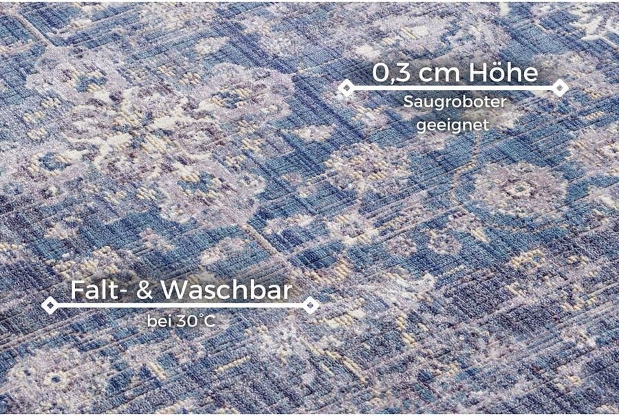 HANSE Home Vloerkleed Alexandrië In-& outdoor loper weerbestendig balkon woonkamer oriënt - Foto 5