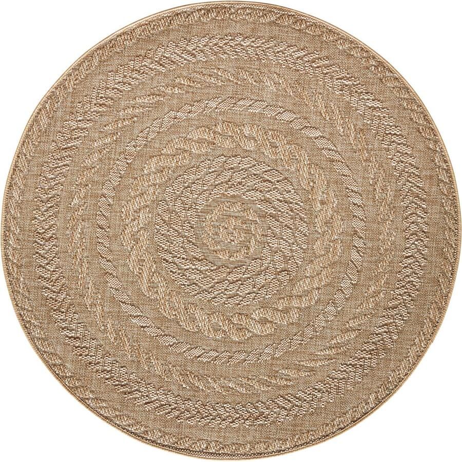 HANSE Home Vloerkleed Almendro Sisal-look robuust gemakkelijk in onderhoud platweefsel