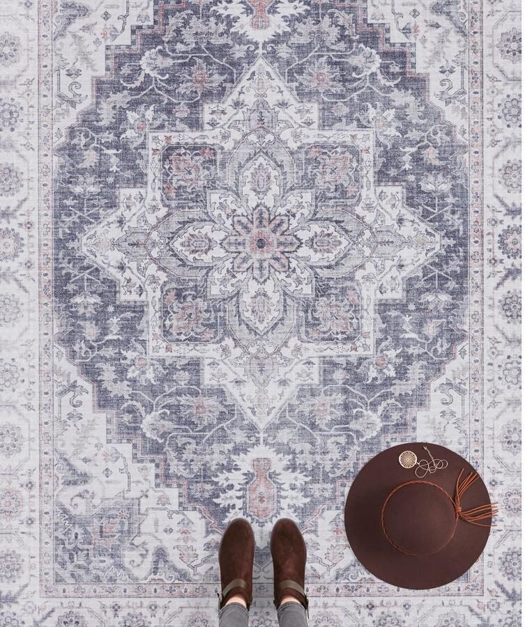 HANSE Home Vloerkleed Anthea Oosters loper vintage woonkamer slaapkamer eetkamer - Foto 3