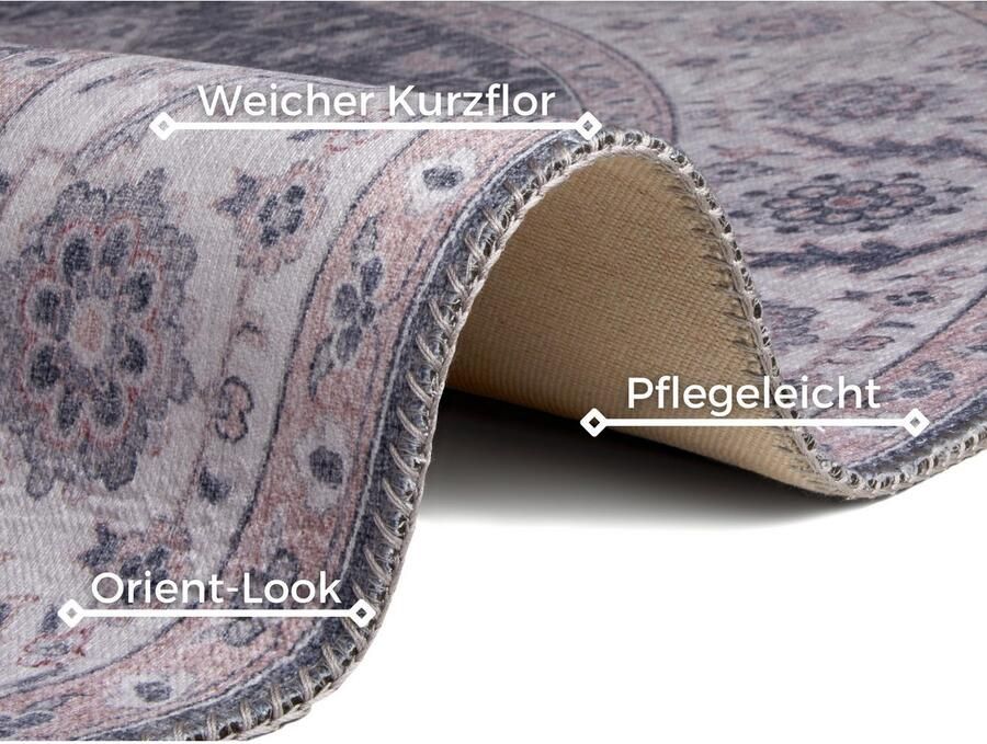 HANSE Home Vloerkleed Anthea Oriëntaals oriënt vintage woonkamer slaapkamer eetkamer - Foto 4