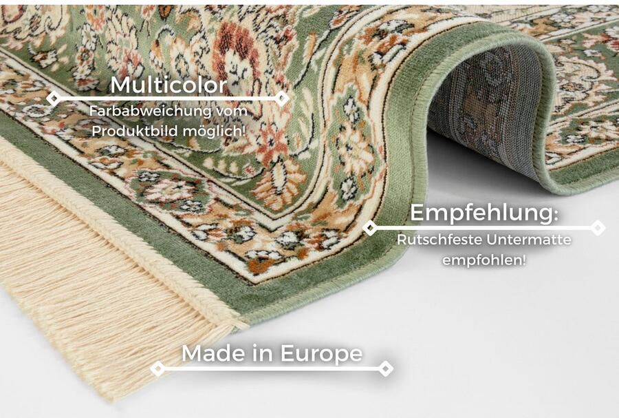 HANSE Home Vloerkleed Antiek Nain Oriëntaals met franje oriënt woonkamer slaapkamer eetkamer - Foto 3