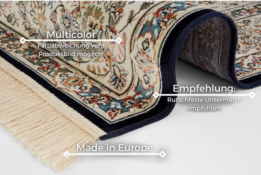 HANSE Home Vloerkleed Antiek Nain Oriëntaals met franje oriënt woonkamer slaapkamer eetkamer - Foto 3