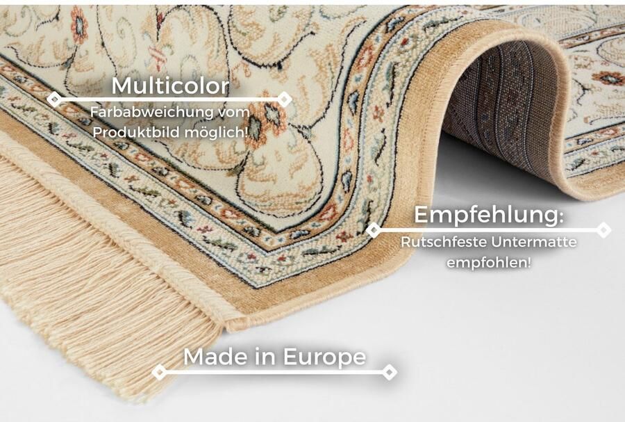HANSE Home Vloerkleed Antiek Negar Oriëntaals met franje oriënt woonkamer slaapkamer eetkamer - Foto 3