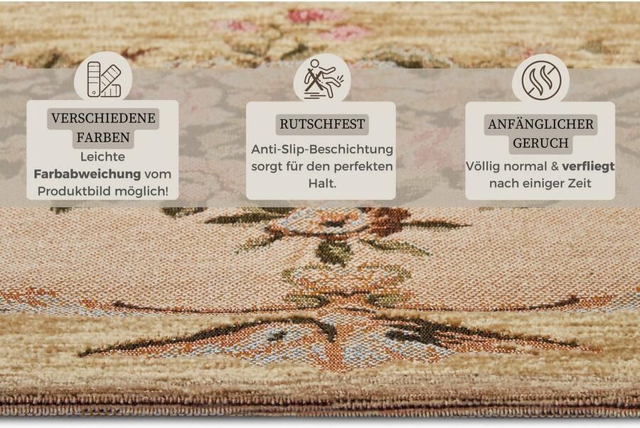 HANSE Home Vloerkleed Asmaa slijtbestendig onderhoudsvriendelijk robuust antislip - Foto 4