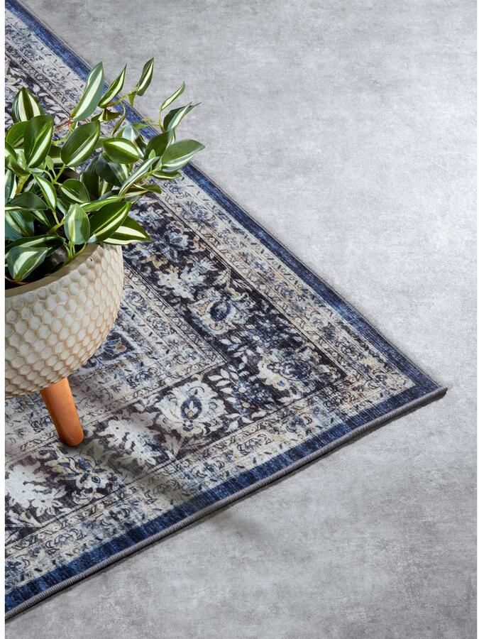 HANSE Home Vloerkleed Aurora Kortpolig antislip oriënt vintage klassiek woonkamer gang - Foto 3