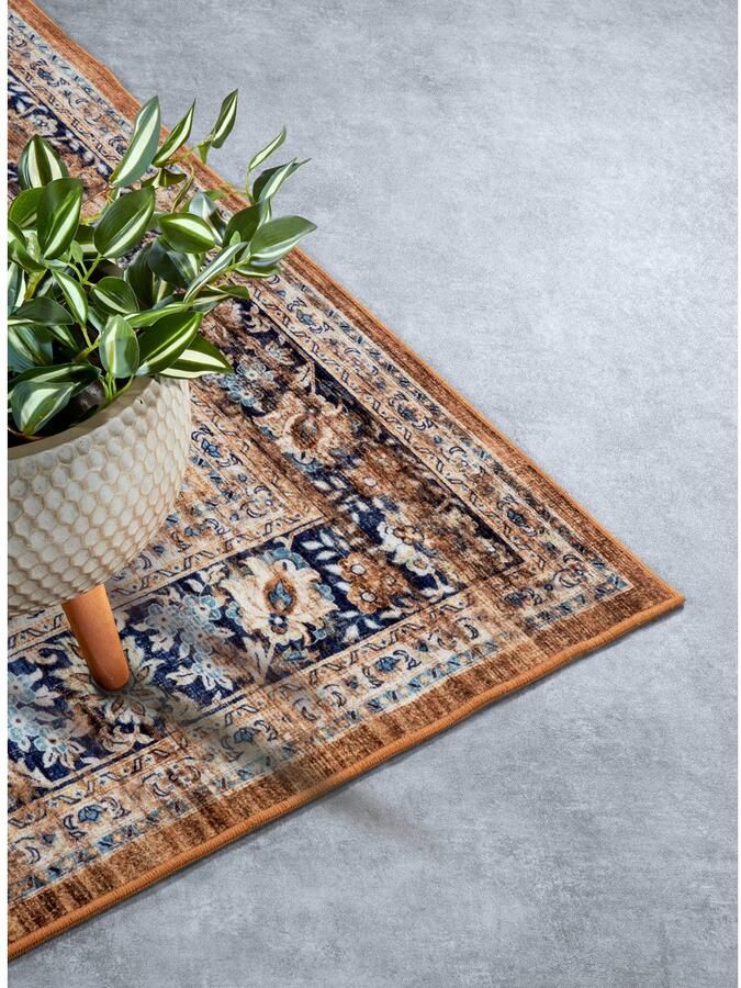 HANSE Home Vloerkleed Aurora Kortpolig antislip oriënt vintage klassiek woonkamer gang - Foto 3