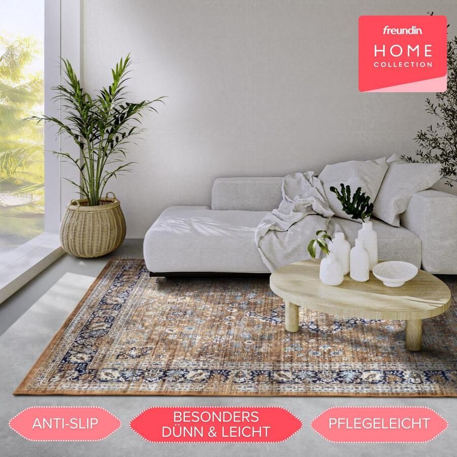 HANSE Home Vloerkleed Aurora Kortpolig antislip oriënt vintage klassiek woonkamer gang