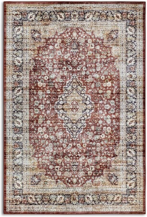 HANSE Home Vloerkleed Aurora Kortpolig antislip oriënt vintage klassiek woonkamer gang - Foto 7