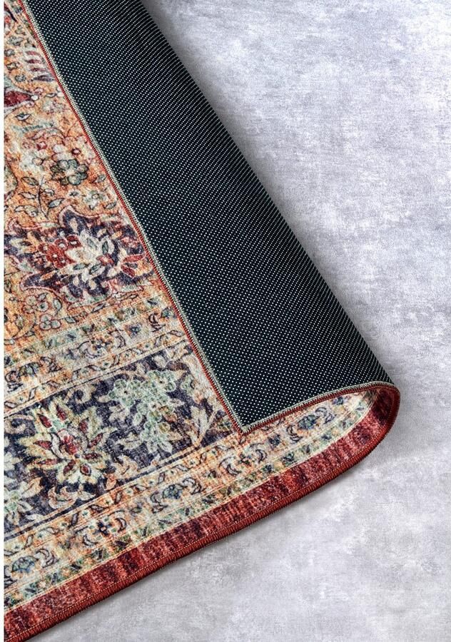 HANSE Home Vloerkleed Aurora Kortpolig antislip oriënt vintage klassiek woonkamer gang - Foto 5