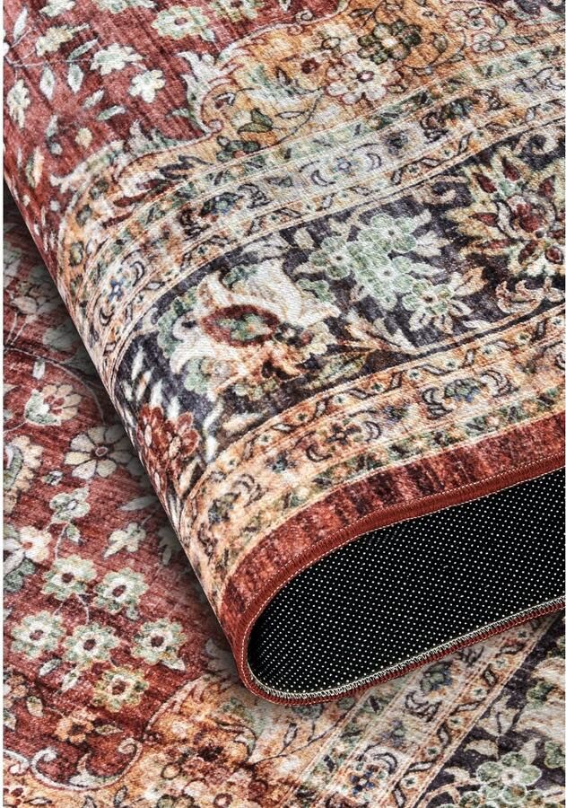 HANSE Home Vloerkleed Aurora Kortpolig antislip oriënt vintage klassiek woonkamer gang - Foto 6