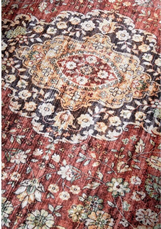 HANSE Home Vloerkleed Aurora Kortpolig antislip oriënt vintage klassiek woonkamer gang - Foto 4