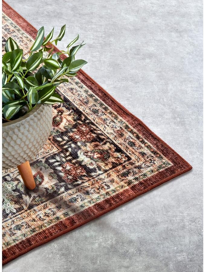HANSE Home Vloerkleed Aurora Kortpolig antislip oriënt vintage klassiek woonkamer gang - Foto 3