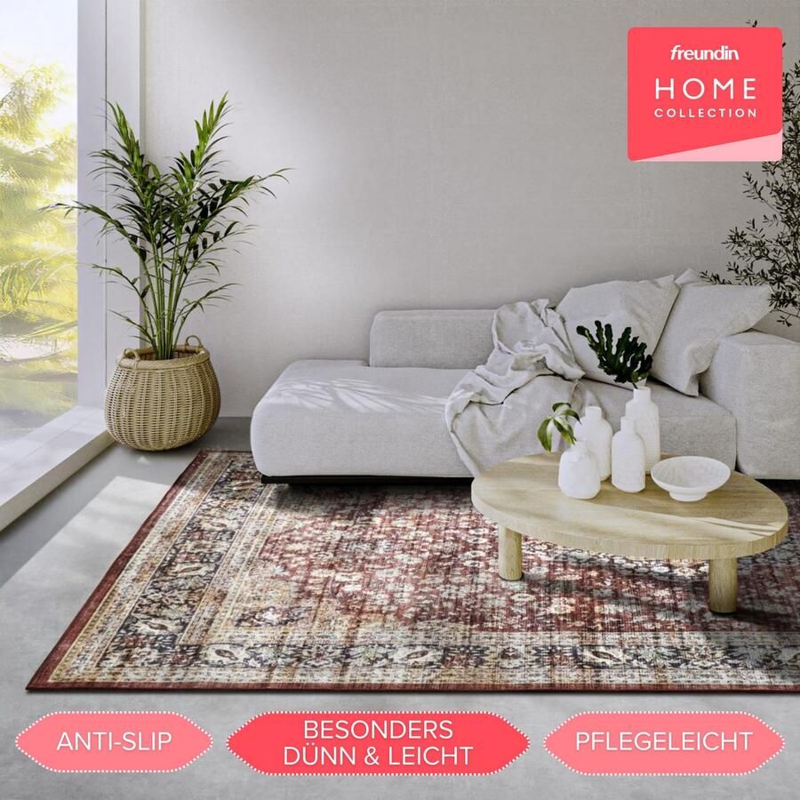 HANSE Home Vloerkleed Aurora Kortpolig antislip oriënt vintage klassiek woonkamer gang