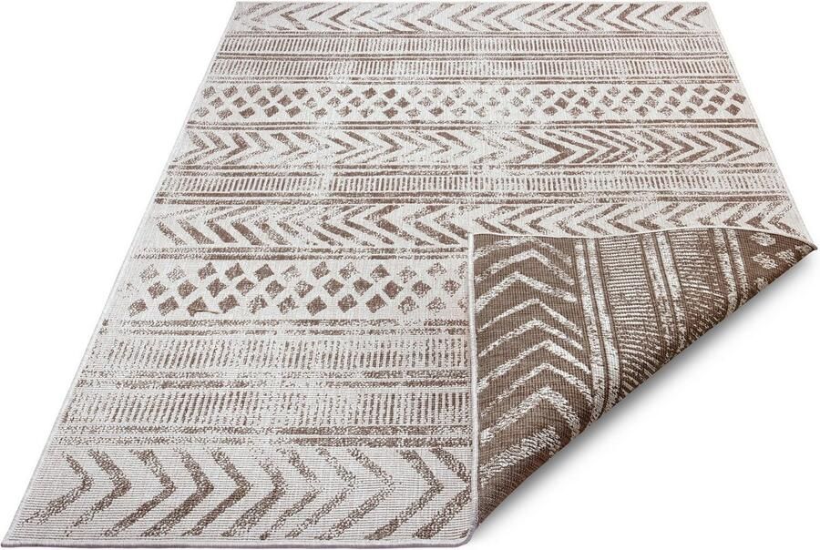 HANSE Home Vloerkleed BIRI tweezijdig te gebruiken kleed Binnen- en buitengebruik weerbestendig balkon loper woonkamer waterbestendig boho - Foto 10